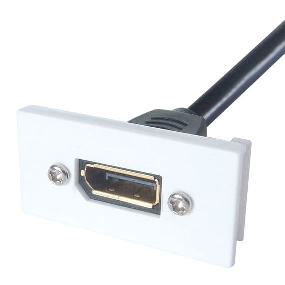 25mm Snap in DisplayPort Module - No soldering | Cables4all