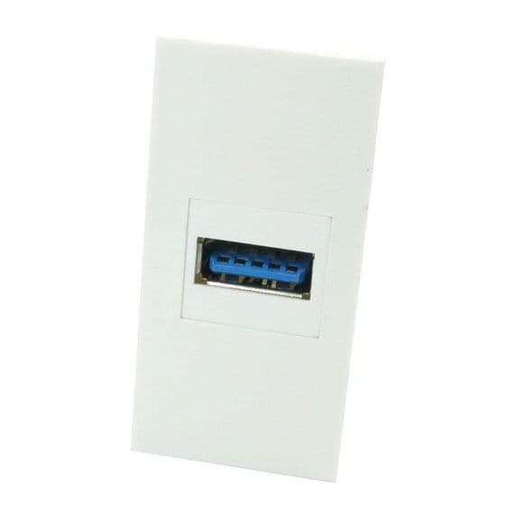 25mm Snap in USB 3.0 Module - Quick Connect | Cables 4 ALL