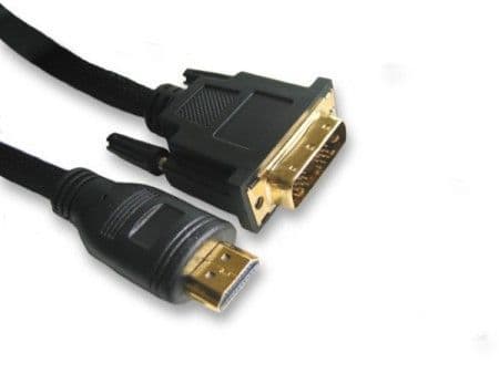Deluxe 2m HDMI to DVI-D Cable | Cables4all