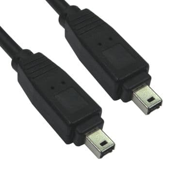 2m Firewire Cable 4 pin to 4 pin - 2 Metres