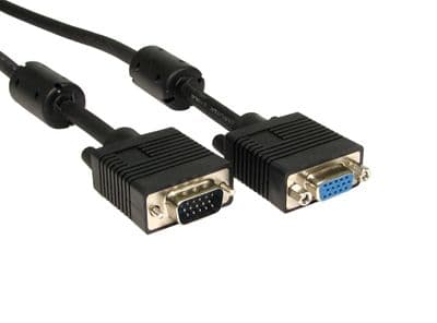 2m Fully Wired SVGA Cable - Male to Female
