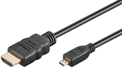 2m HDMI to Micro HDMI Lead
