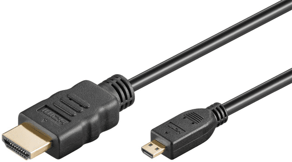 2m HDMI to Micro HDMI Lead