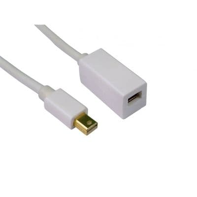 2m Mini DisplayPort Male to Mini DisplayPort Female Cable