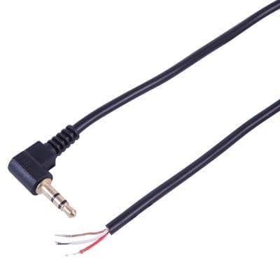2m Stereo 3.5mm Jack Plug to bare wires