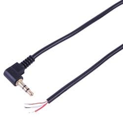 2m Stereo 3.5mm Jack Plug to bare wires | Cables 4 ALL