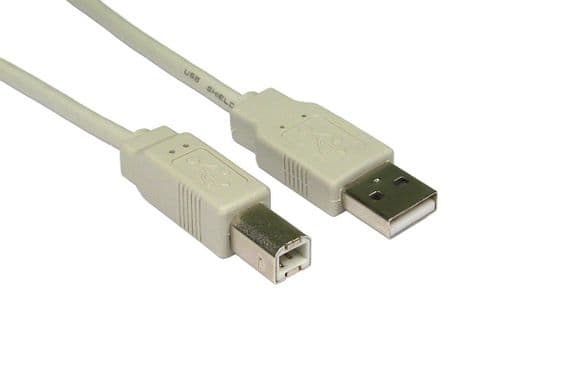 2m USB 2.0  A to B Cable (Printer Cable etc) | Cables 4 ALL
