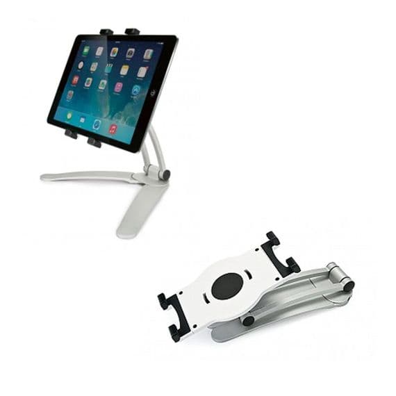 3 in 1 Universal Tablet Wall Mount Desk or Under cabinet Mount | iPad Mount | Cables 4 ALL