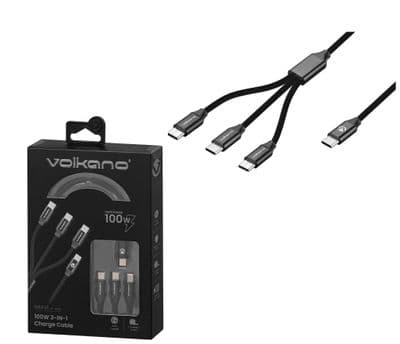 3 Into 1 Charge Cable - USB C Fast Charge