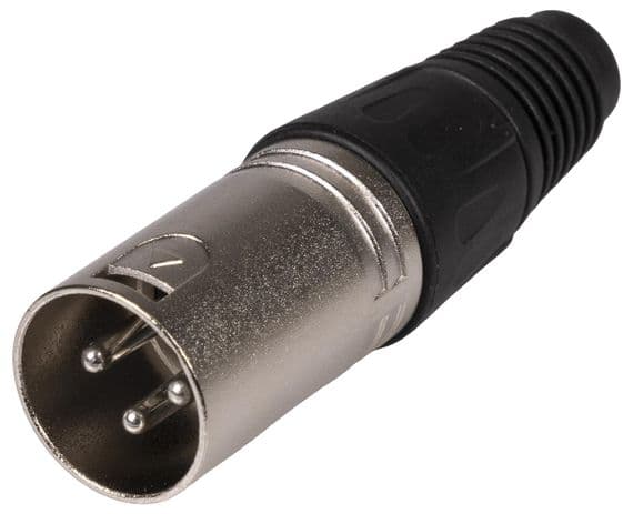 3 Pin Male XLR Cable Plug | Cables 4 ALL