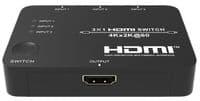 3 Port 4k HDMI Switch - HDMI  (4k @ 60Hz) | Cables 4 ALL