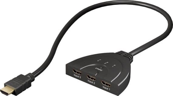 3 Port HDMI Switch Box - 4k | Cables 4 ALL