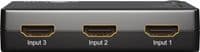 3 Port HDMI Switch With Remote Control | 1080p