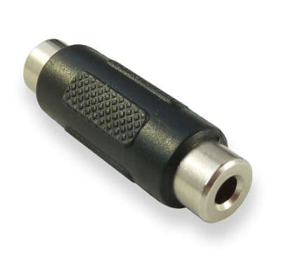 3.5mm to 3.5mm Jack Plug Female Coupler (Stereo)