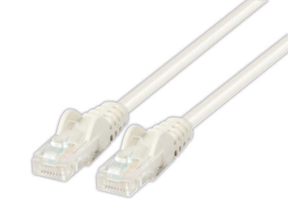 30m Cat5e Ethernet Cable White | RJ45 Full Copper Network LAN Cable