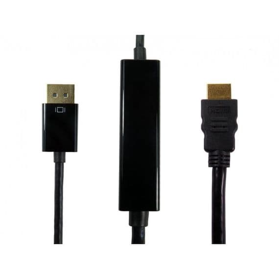 3m 4k DisplayPort Male to HDMI Male Cable | Cables 4 ALL
