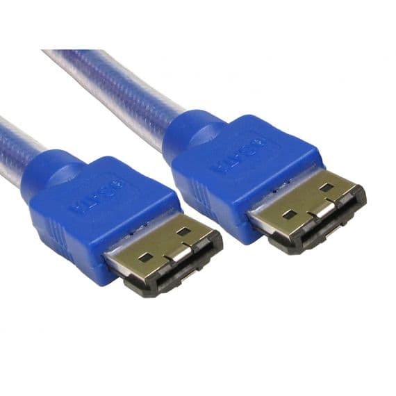 3m Quality eSATA Cable  v3 / 6 Gig | Cables 4 ALL