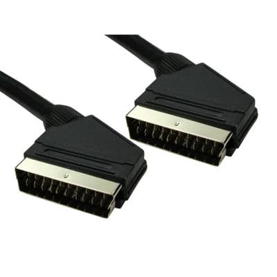 3m Scart Cable - All 21 Pins and Screened Cable