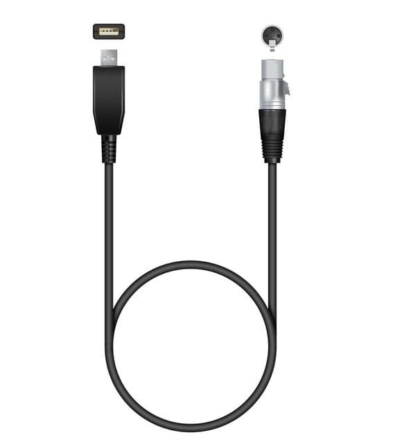 3m USB A to 3 Pin XLR Cable - USB to Microphone | Cables 4 ALL