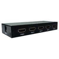 4 Port HDMI Switch -  Intelligent Switching and 4k | Cables 4 ALL