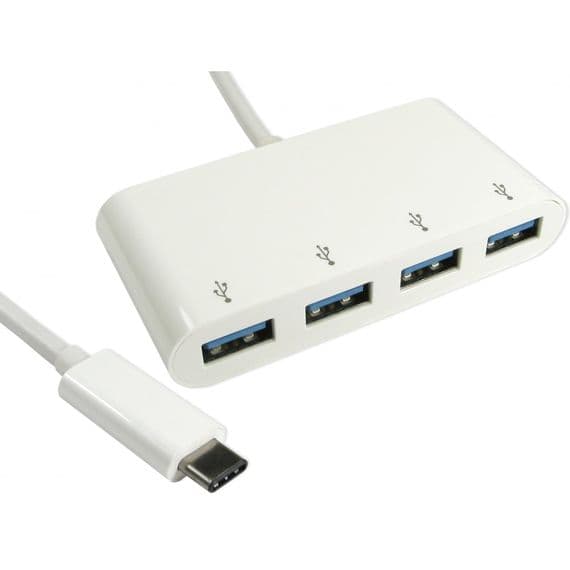4 Port USB 3.0 Hub - Type C to 4x USB A (USB 3.0) | Cables 4 ALL