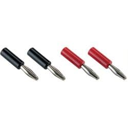 4 x 4mm Banana Plugs For Speaker Cable connections