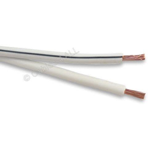 White 42 strand OFC Speaker Cable | Speaker wire for Audio systems | Cables4all