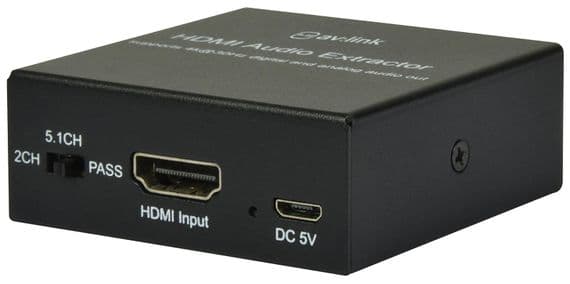 4K UHD HDMI Audio Extractor with Optical & 3.5mm Audio Outputs | Cables 4 ALL