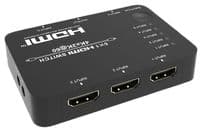 5 Port 4k HDMI Switch - HDMI  (4k @ 60Hz) HDR Compatible