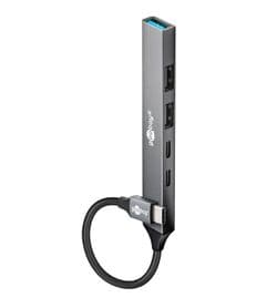 5 Port USB  Hub - USB Type C Multiport Adapter | Multi USB Sockets | Cables 4 ALL
