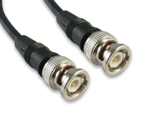 Long 50m BNC Video Cable | with BNC Male Connectors ideal for CCTV | Cables4all