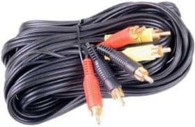 5m 3 x RCA to 3 x RCA Cable