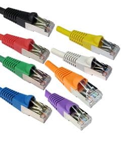 5m Ethernet Cable -  CAT6A Screened S/FTP / Full Copper Patch Cable | Cables 4 ALL