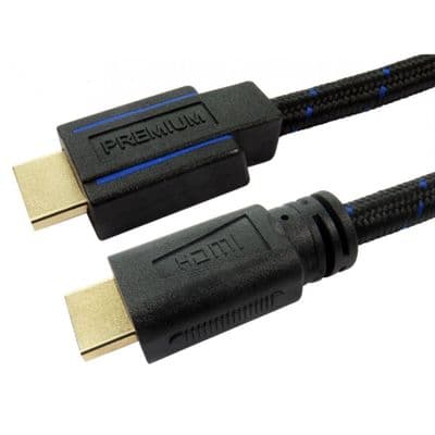 5m Premium  Certified 8K HDMI Cable - Braided Sleeve