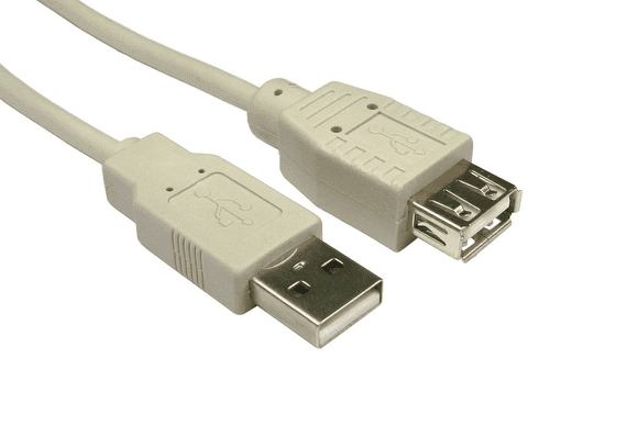 5m USB Extension Cable - USB 2.0 A to A Male to Female | Cables4all