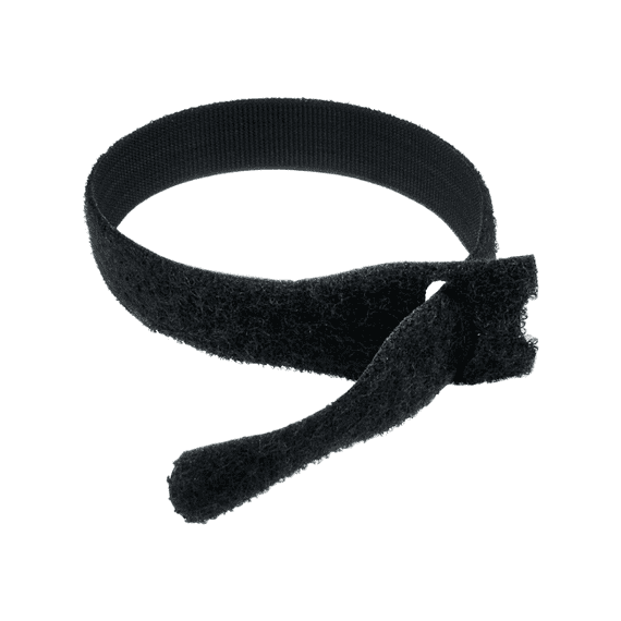 Black Velcro Cable Ties - 200mm x 12mm (25 Pack) | Cables 4 ALL