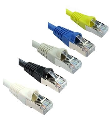 7m CAT6a Network Cable -  Screened S/FTP / Full Copper Patch Cable