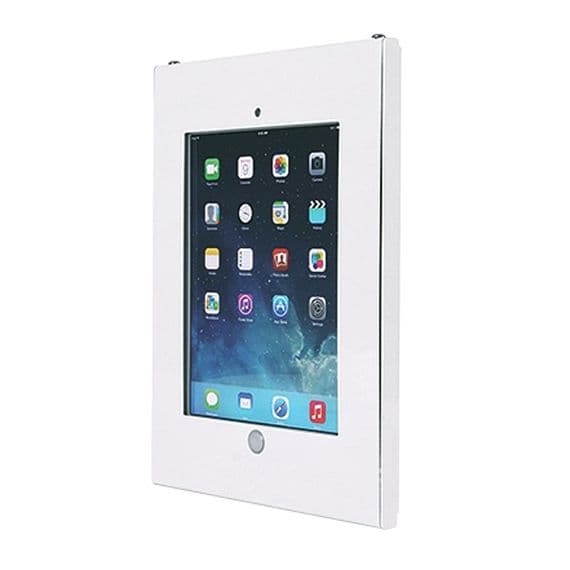 Anti-Theft iPad Wall Mount / Enclosure (White) | Cables4all