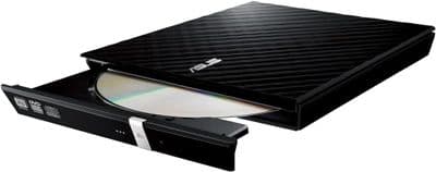 ASUS External USB DVD±RW Optical Disc Drive – Black