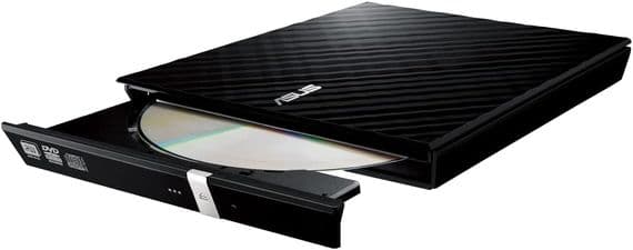 ASUS External USB DVD±RW Optical Disc Drive – Black | Cables 4 ALL