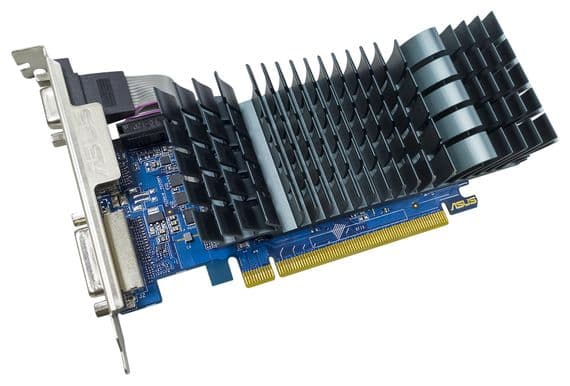 ASUS GeForce GT 710 EVO 2GB DDR5 Low Profile Graphics Card | Silent & Multi-Display
