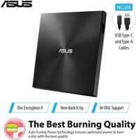 ASUS ZenDrive U9M External Optical Disc Drive DVD±RW in Black | Cables 4 ALL