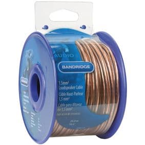 Bandridge BRM1520 OFC 20m Speaker Cable - Bandridge Blue Speaker Wire | Cables4all