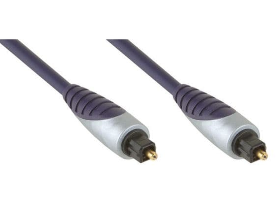 SAL5601 1m Digital Optical Audio Cable | Bandridge Premium |Toslink Plugs | Cables4all