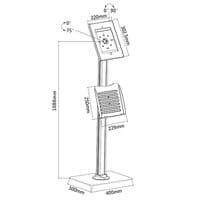 Anti-Theft Tablet Floor Stand for iPad / Air  | Cables4all