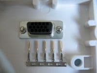 Computer Connection Wall Plate With USB