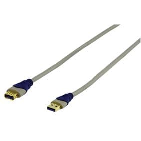 Deluxe USB 3.0 1.8m Extension Cable - USB A Male to A Female