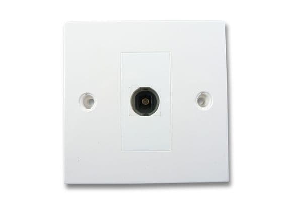 Digital Optical Cable AV Wall Plate - Toslink