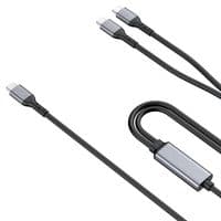 Dual USB C  Charging Cable - Twin USB C 2 into 1 Cable | Cables 4 ALL