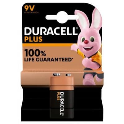 Duracell 9V MN1604 Alkaline Battery